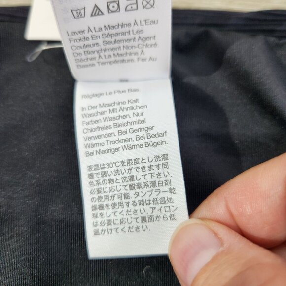 J. Crew Black Ribbed High Rise Swim Bottom Style BE808 New With Tags Women's S - Picture 12 of 16